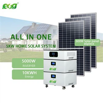 ESG 3KW 5kW Off-grid Solar Generator With Solar Panel Kit Suitable For Independent Home Power Supply