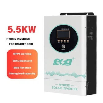 High Frequency Solar Inverter MPPT 3kw 3.5kw 5kw 5.5kw Hybrid Solar Inverter Compatible Pure Sine Wave Inverter