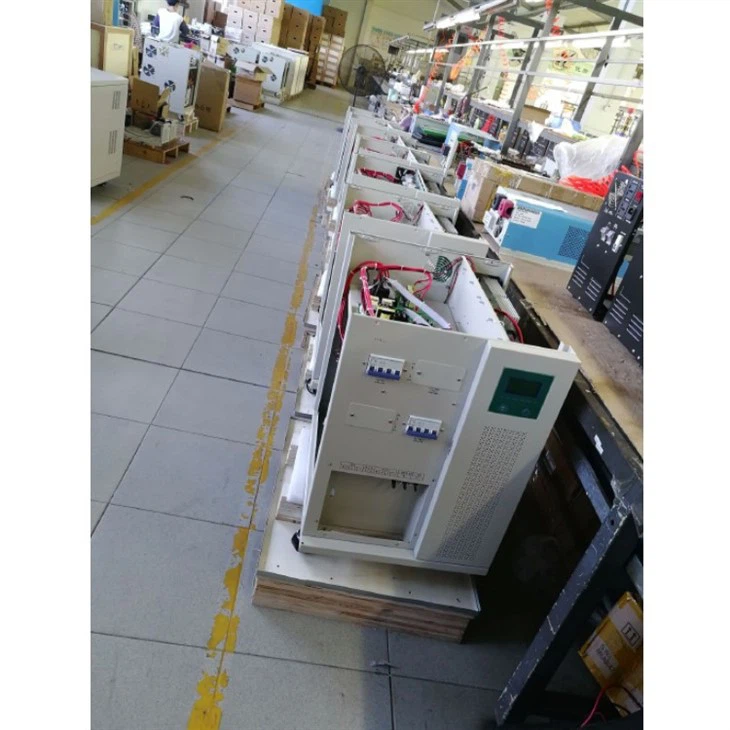 ESG 5KW 6KW 7KW 10KW Three Phase Hybrid Solar Inverter 48V/96V/192V DC To AC 220V Frequency Inverter